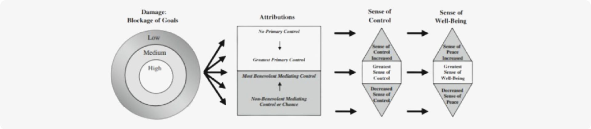 Goodin’s Attribution control model of well-being for handling Life's Unexpected Twists